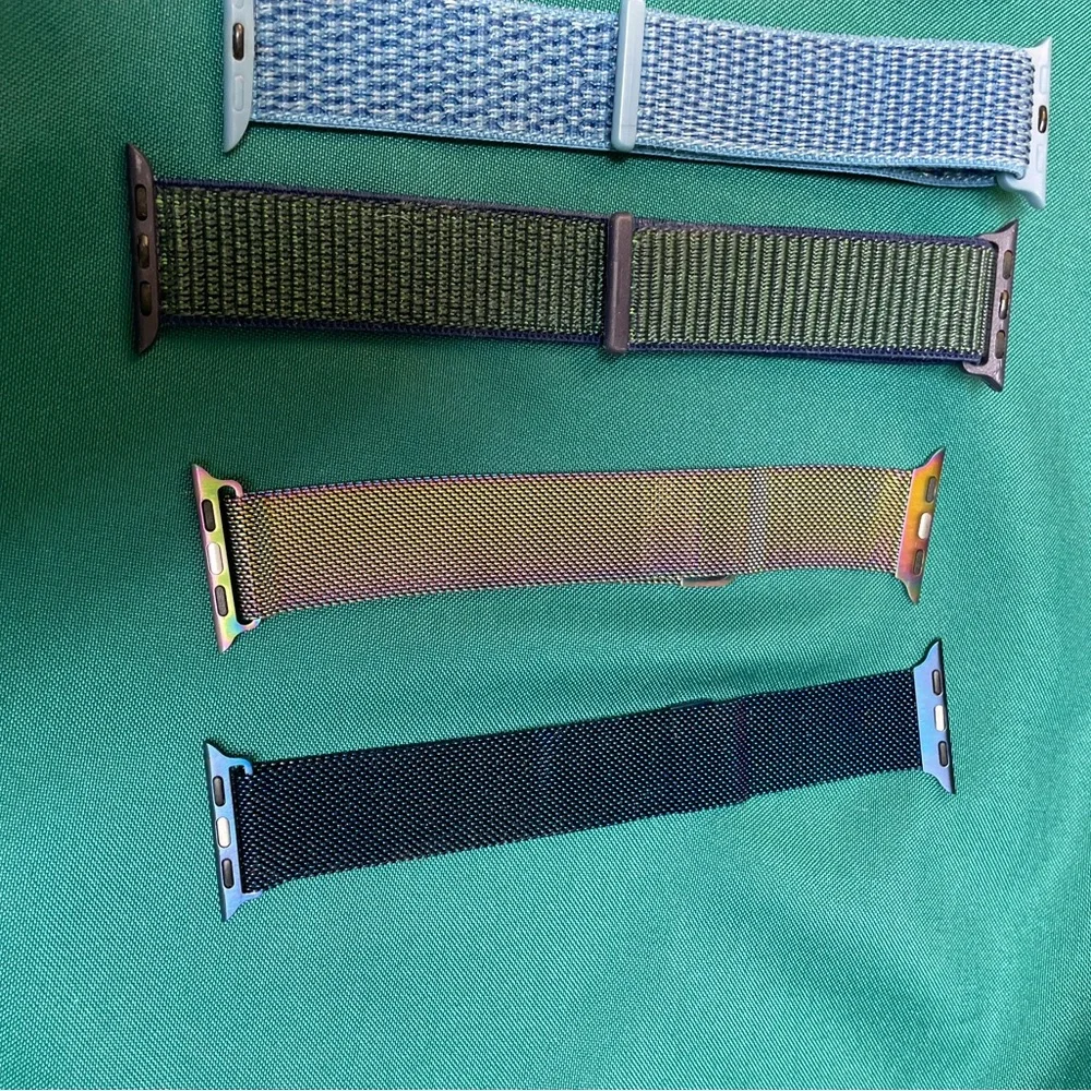 Colorful Mesh Watch Bands Set of 6